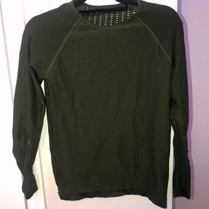 Fabletics Olive green athletic top